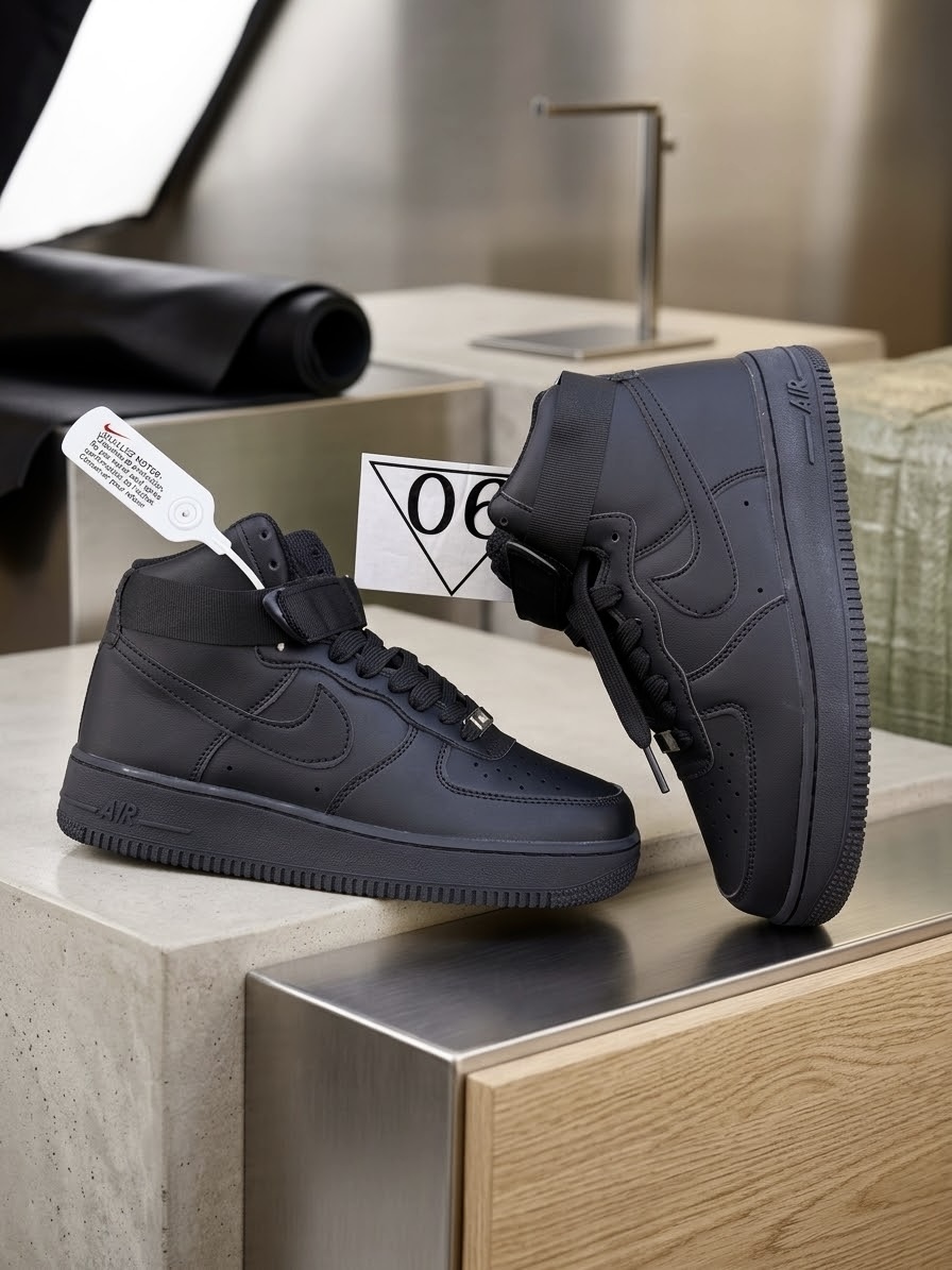 AIR FORCE 1 montant all black